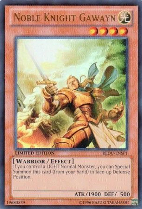 Noble Knight Gawayn - REDU-ENSP1 - Ultra Rare (español)