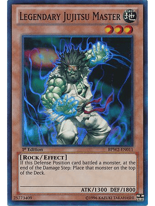 Legendary Jujitsu Master - BPW2-EN011 - Super Rare