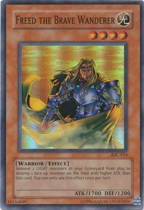 Freed the Brave Wanderer - IOC-014 - Super Rare