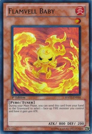 Flamvell Baby - HA02-EN016 - Super Rare 1
