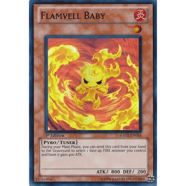Flamvell Baby - HA02-EN016 - Super Rare