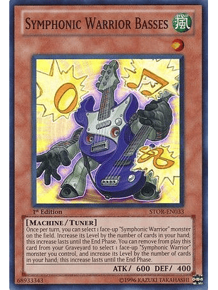 Symphonic Warrior Basses - STOR-EN033 - Super Rare