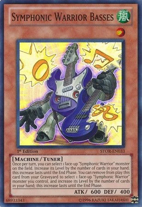 Symphonic Warrior Basses - STOR-EN033 - Super Rare
