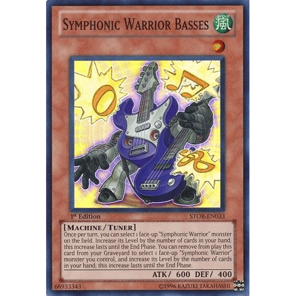 Symphonic Warrior Basses - STOR-EN033 - Super Rare