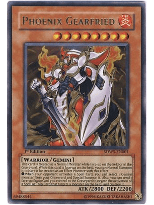 Phoenix Gearfried - SDWS-EN001 - Ultra Rare (desgaste orillas)
