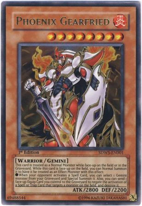 Phoenix Gearfried - SDWS-EN001 - Ultra Rare (desgaste orillas)