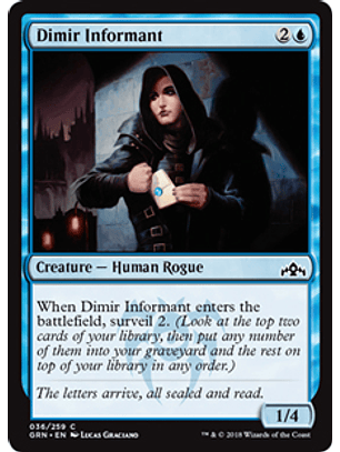 Dimir Informant - GRN - C