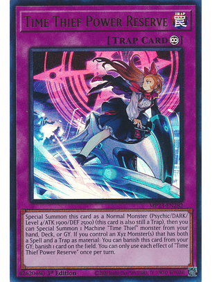 Time Thief Power Reserve - MP23-EN282 - Ultra Rare