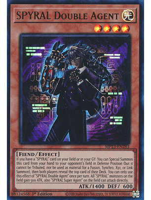 SPYRAL Double Agent - MP23-EN283 - Ultra Rare