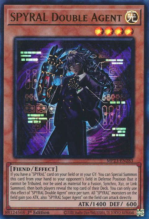 SPYRAL Double Agent - MP23-EN283 - Ultra Rare