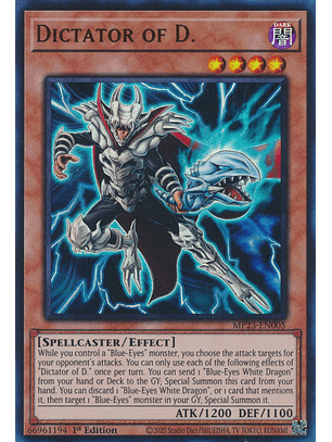 Dictator of D. - MP23-EN005 - Ultra Rare