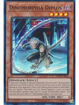 Dinomorphia Diplos - MP23-EN010 - Super Rare
