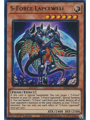 S-Force Lapcewell - MP23-EN012 - Ultra Rare