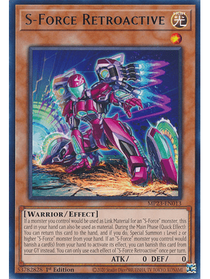 S-Force Retroactive - MP23-EN013 - Rare