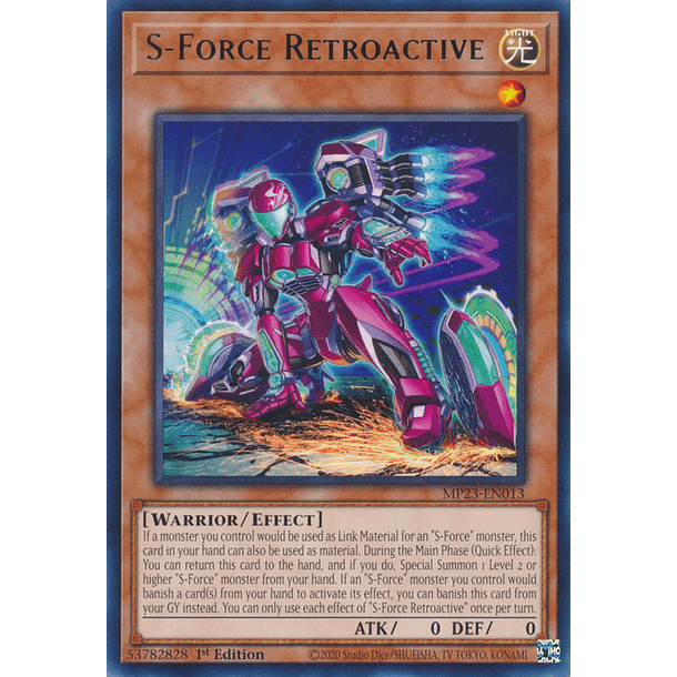 S-Force Retroactive - MP23-EN013 - Rare