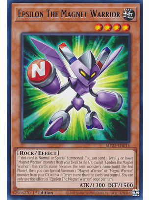 Epsilon The Magnet Warrior - MP23-EN014 - Rare