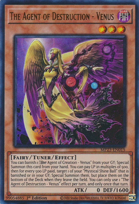 The Agent of Destruction - Venus - MP23-EN015 - Ultra Rare
