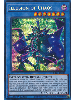 Illusion of Chaos - MP23-EN017 - Prismatic Secret Rare