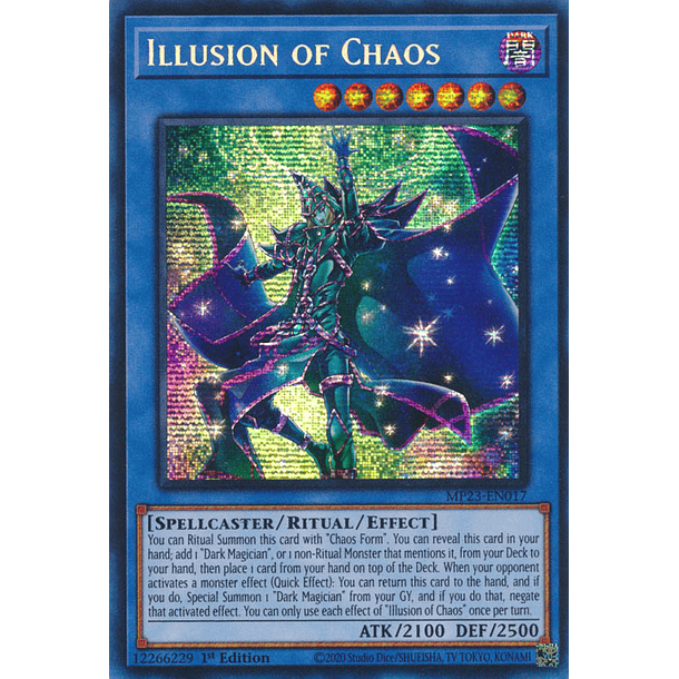 Illusion of Chaos - MP23-EN017 - Prismatic Secret Rare