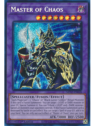 Master of Chaos - MP23-EN018 - Prismatic Secret Rare