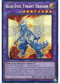 Blue-Eyes Tyrant Dragon - MP23-EN019 - Prismatic Secret Rare