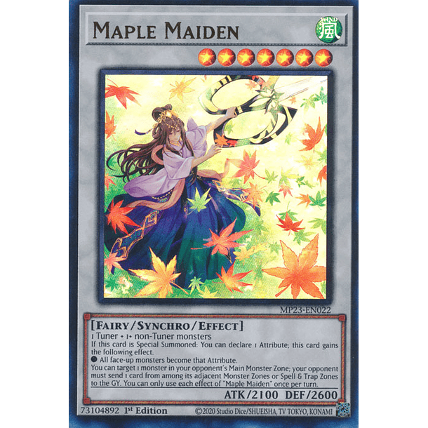 Maple Maiden - MP23-EN022 - Ultra Rare