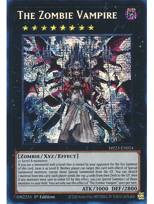 The Zombie Vampire - MP23-EN024 - Prismatic Secret Rare