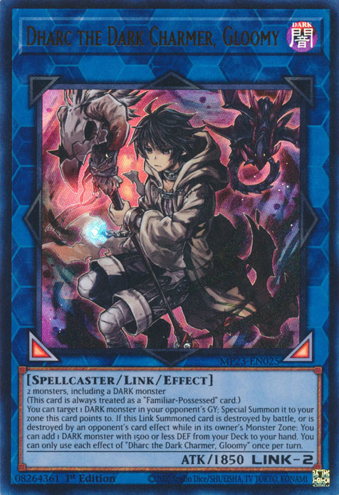 Dharc the Dark Charmer, Gloomy - MP23-EN025 - Ultra Rare 1