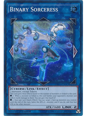 Binary Sorceress - SDCL-EN043 - Super Rare 