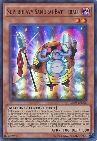 Superheavy Samurai Battleball - CROS-EN008 - Super Rare  1