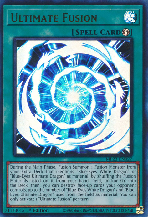 Ultimate Fusion - MP23-EN027 - Ultra Rare 1