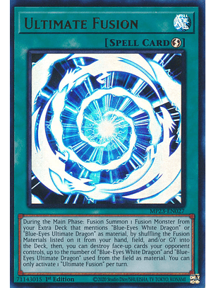 Ultimate Fusion - MP23-EN027 - Ultra Rare