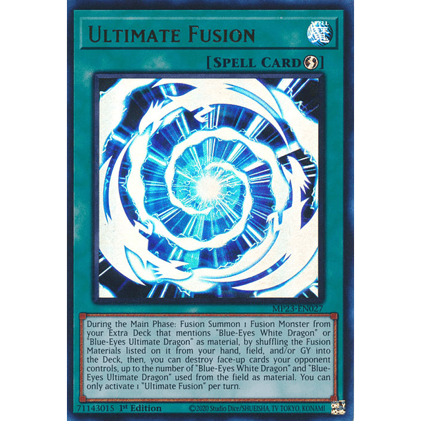 Ultimate Fusion - MP23-EN027 - Ultra Rare