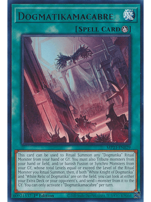 Dogmatikamacabre - MP23-EN029 - Rare