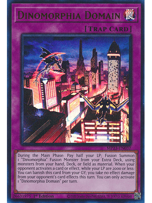Dinomorphia Domain - MP23-EN037 - Ultra Rare