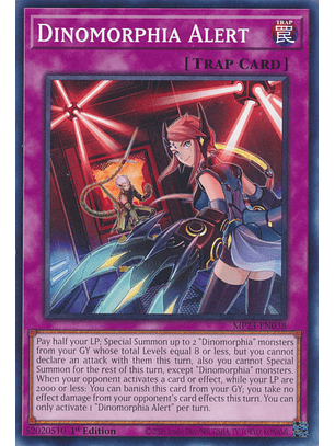 Dinomorphia Alert - MP23-EN038 - Common 