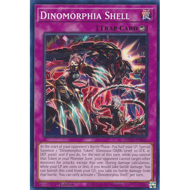 Dinomorphia Shell - MP23-EN040 - Common 