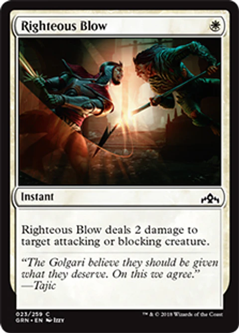 Righteous Blow - GRN - C