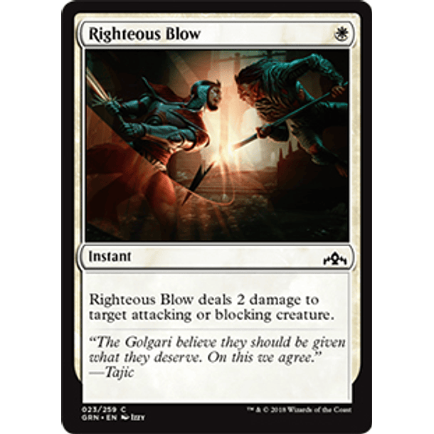 Righteous Blow - GRN - C