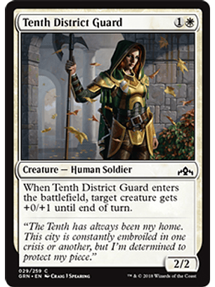 Tenth District Guard - GRN - C