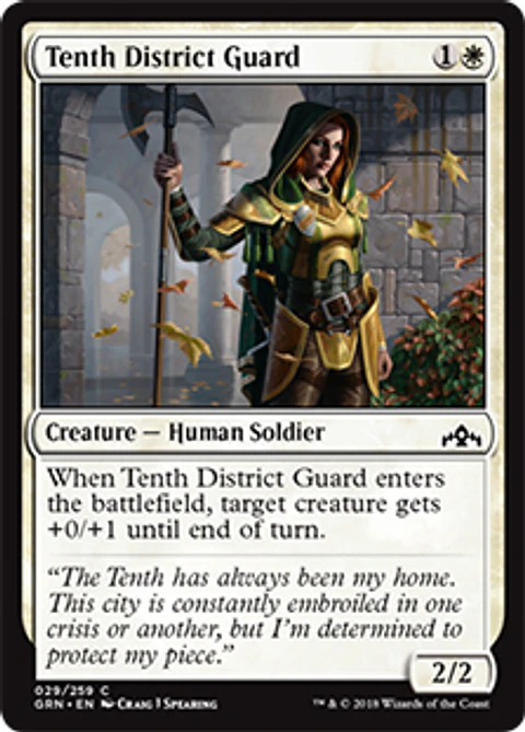 Tenth District Guard - GRN - C