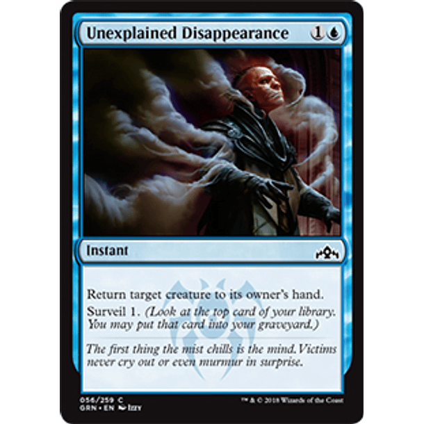 Unexplained Disappearance - GRN - C