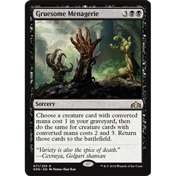 Gruesome Menagerie - GRN - R