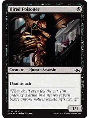 Hired Poisoner - GRN - C
