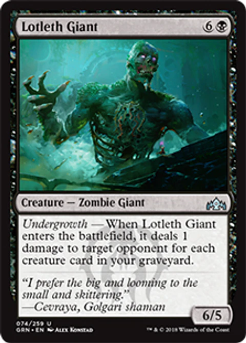 Lotleth Giant - GRN - U