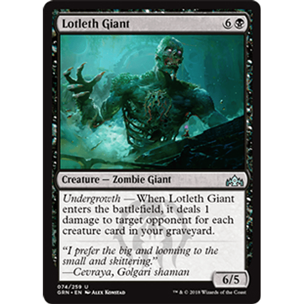 Lotleth Giant - GRN - U