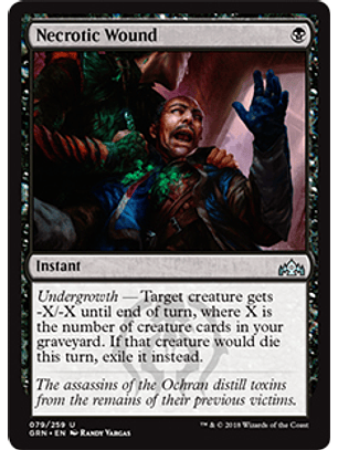 Necrotic Wound - GRN - U