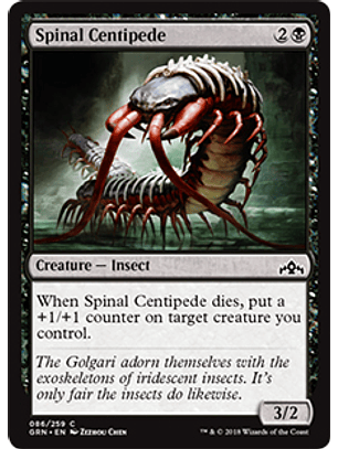 Spinal Centipede - GRN - C