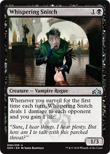 Whispering Snitch - GRN - U 1