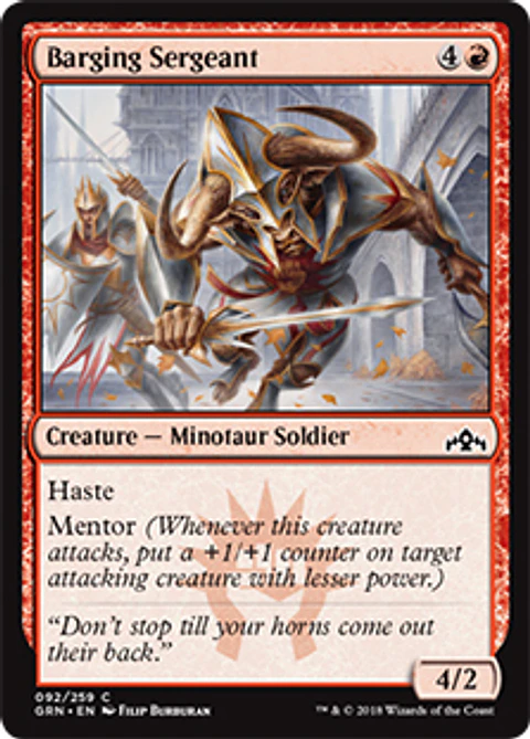 Barging Sergeant - GRN - C